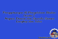 Pengelolaan Badan Usaha : Penggabungan, Negara, Daerah dan Swasta Pengelolaan Badan Usaha : Penggabungan, Negara, Daerah dan Swasta