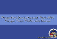 Pengertian Uang Menurut Para Ahli Pengertian Uang Menurut Para Ahli