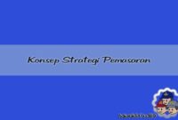 Konsep Strategi Pemasaran Konsep Strategi Pemasaran
