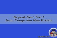 Sejarah Seni Tari Sejarah Seni Tari