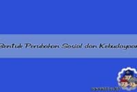 Bentuk Perubahan Sosial dan Kebudayaan